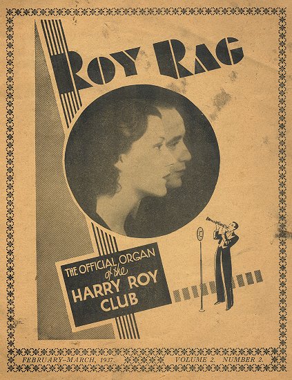 Roy Rag February 1937 Front Cover