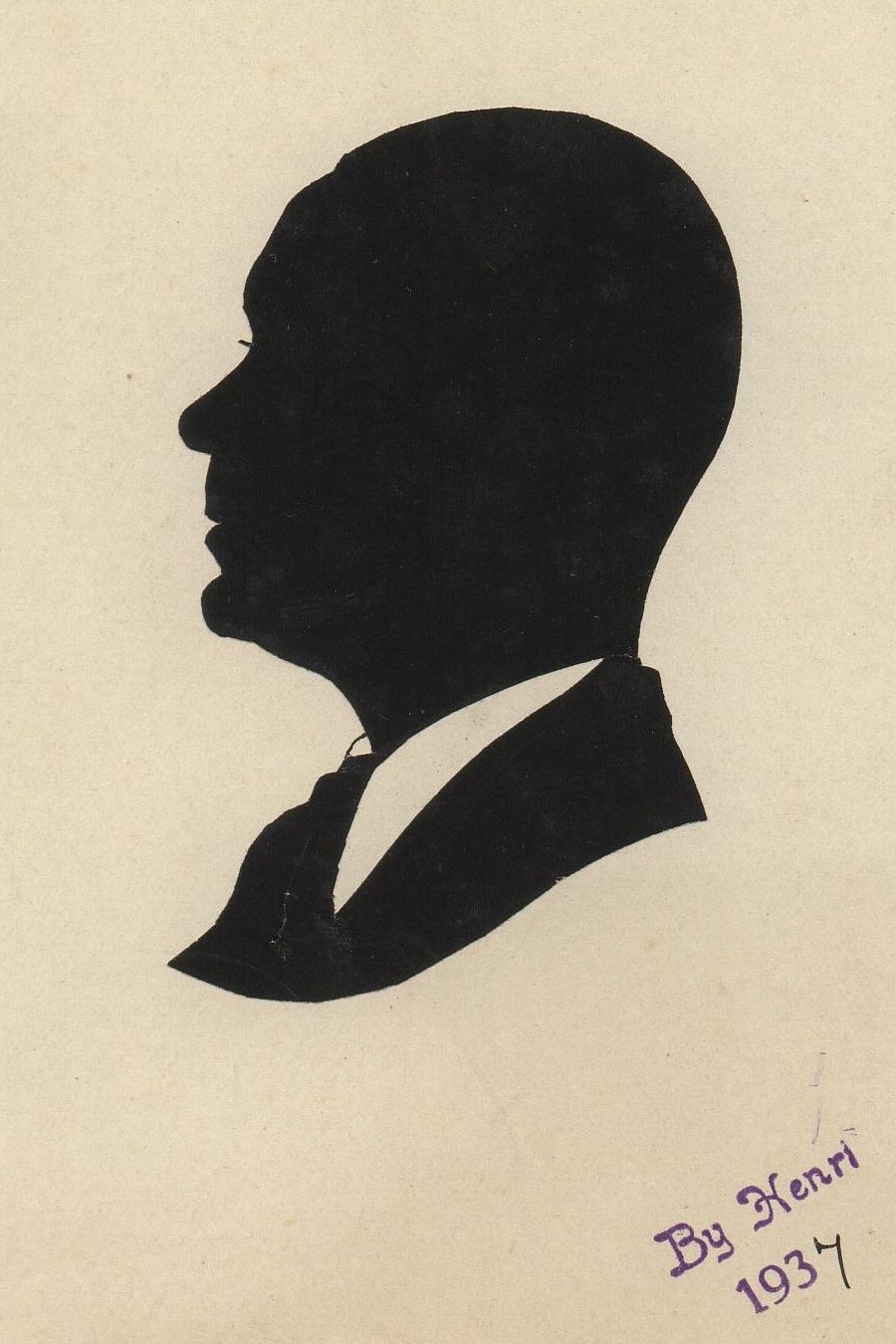 Arthur Calkin in Silhouette 1937