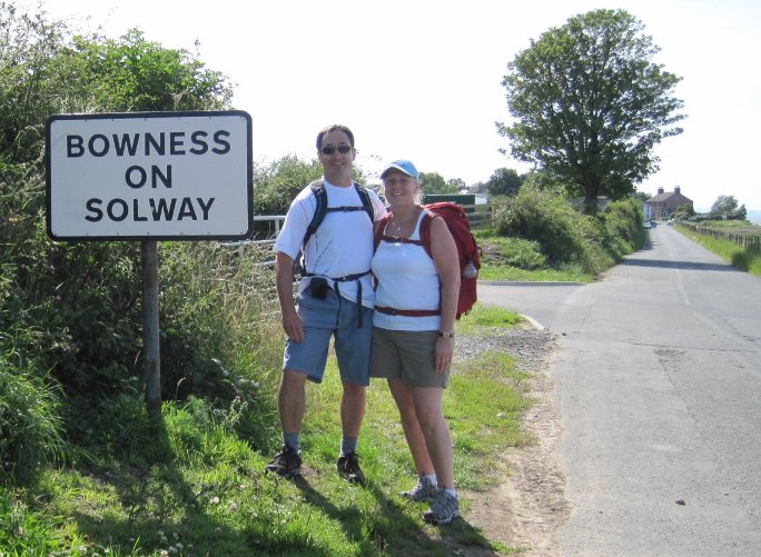 Our Arrival At Bowness-on-Solway